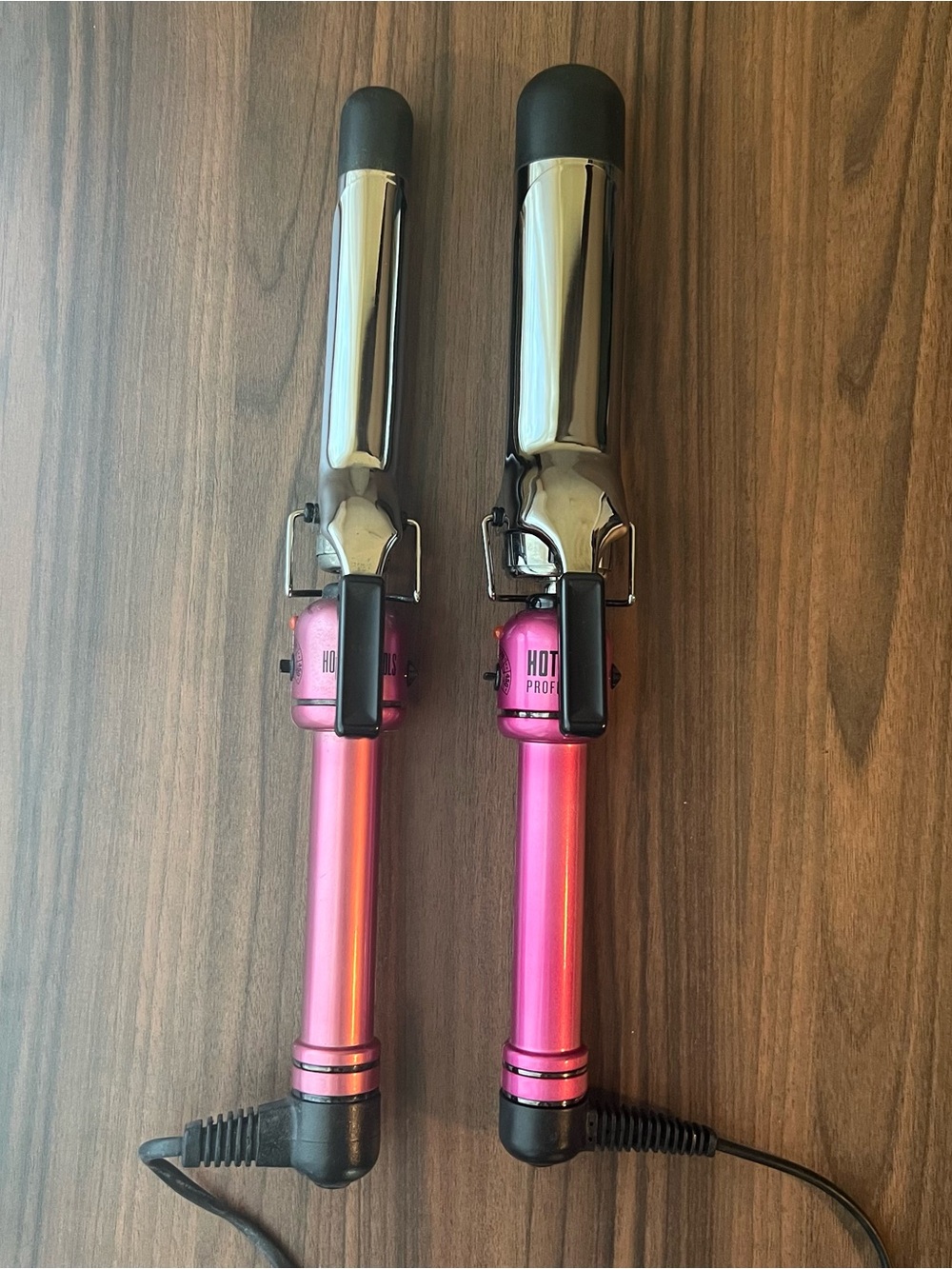 Two Hot Tools Professional Titanium Curling Irons